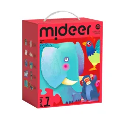 Mideer Level Up! Puzzle Serisi – Seviye 1: Hayvanlar
