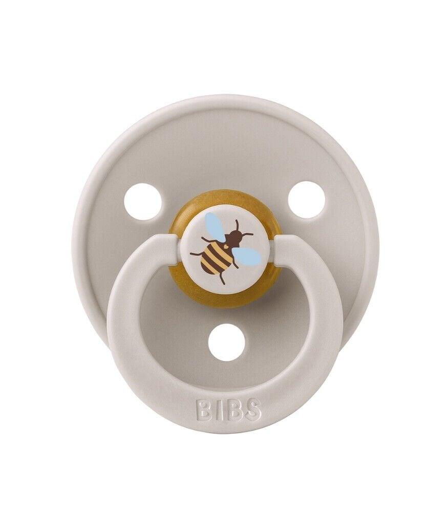 Bibs Studio Colour Bumblebee Emzik – Mushroom, Size: 2 (6+ Ay)