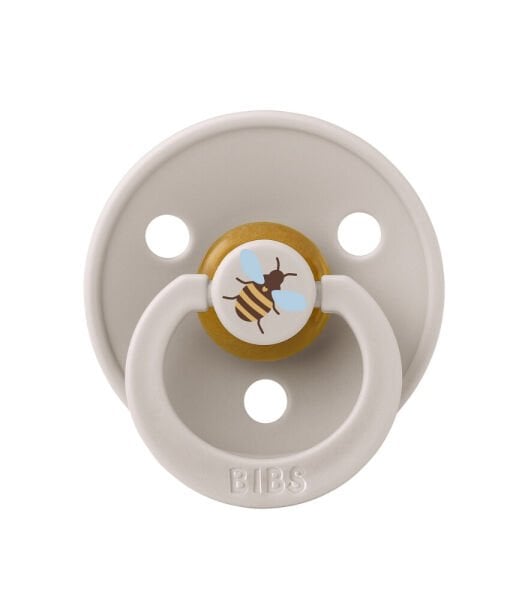 Bibs Studio Colour Bumblebee Emzik – Mushroom, Size: 2 (6+ Ay)