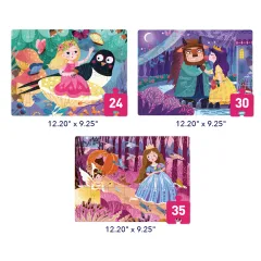Mideer Level Up! Puzzle Serisi – Seviye 3: Prenses Masalları