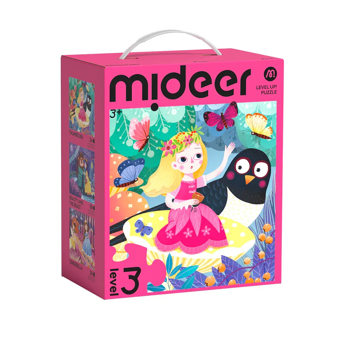 Mideer Level Up! Puzzle Serisi – Seviye 3: Prenses Masalları