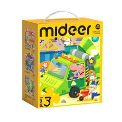 Mideer Level Up! Puzzle Serisi – Seviye 3: Şehir Ulaşımı