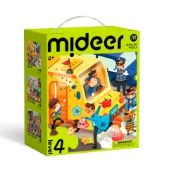 Mideer Level Up! Puzzle Serisi – Seviye 4: Bebek Rutini
