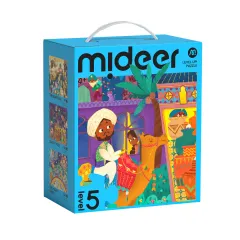 Mideer Level Up! Puzzle Serisi – Seviye 5: Masal Dünyası (99P-140P)