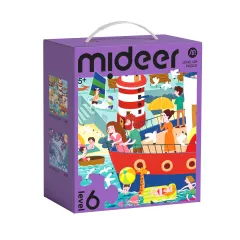 Mideer Level Up! Puzzle Serisi – Seviye 6: Huzurlu Tatil (154P-180P)