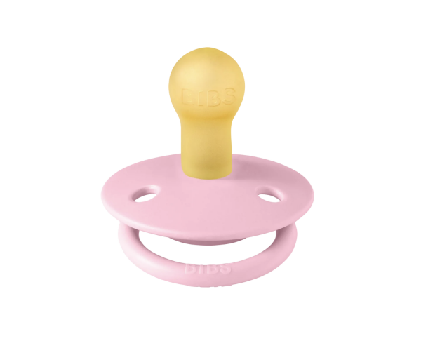 Bibs De Lux Kauçuk Emzik – Baby Pink, Size: 2 (6+ Ay)