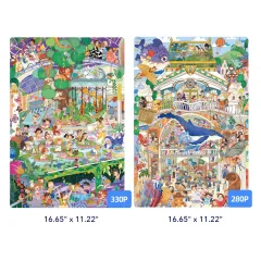 Mideer Level Up! Puzzle Serisi – Seviye 8: Doğa Tarihi Müzesi (280P-330P)