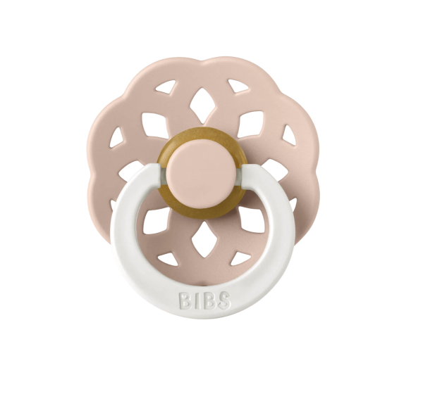 Bibs Boheme Kauçuk Emzik – Blush Night, Size: 2 (6+ Ay)