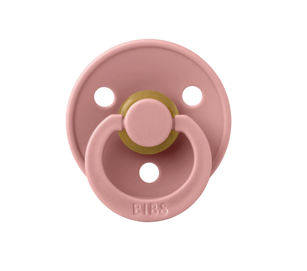 Bibs Colour Kauçuk Emzik – Dusty Pink, Size: 2 (6+ Ay)