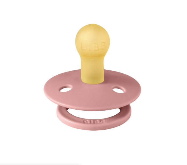 Bibs Colour Kauçuk Emzik – Dusty Pink, Size: 2 (6+ Ay)