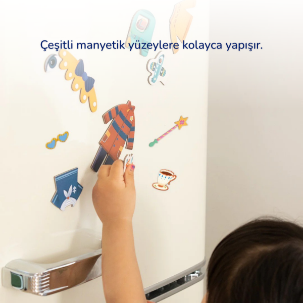 Mıknatıslı Giydirme Oyunu – Şirin Kız