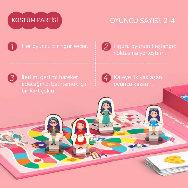 Mıknatıslı Giydirme Oyunu – Şirin Kız