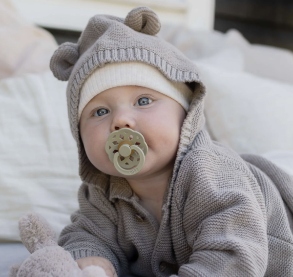 Bibs Boheme Kauçuk Emzik – Khaki, Size: 1 (0-6 Ay)