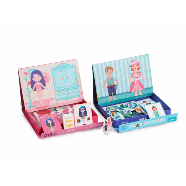 Mıknatıslı Giydirme Oyunu – Kız & Erkek