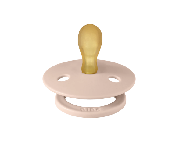 Bibs Colour Simetrik Kauçuk Emzik – Blush, Size: 1 (0-6 Ay)