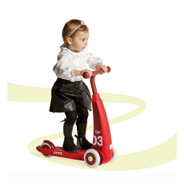 Dino - Scooter - Kırmızı