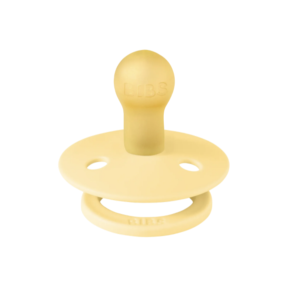 Bibs Colour Kauçuk Emzik – Pale Butter, Size: 2 (6+ Ay)