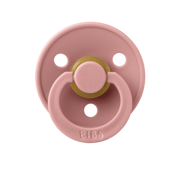 Bibs Colour Kauçuk Emzik – Dusty Pink, Size: 1 (0-6 Ay)