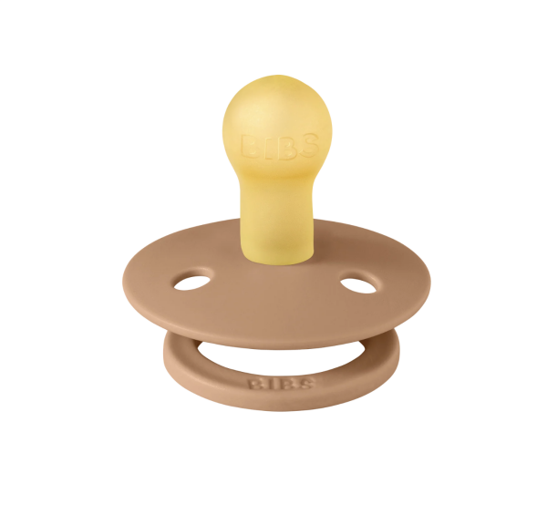 Bibs Colour Kauçuk Emzik – Earth, Size: 2 (6+ Ay)