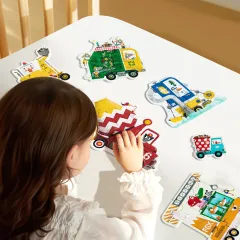 My First Puzzle -  İnşaat Araçları