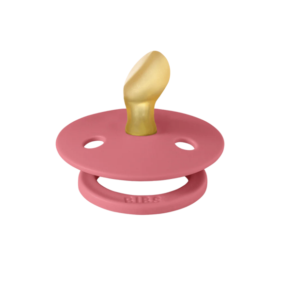 Bibs Colour Anatomik Damaklı Emzik – Coral, Size: 2 (6+ Ay)