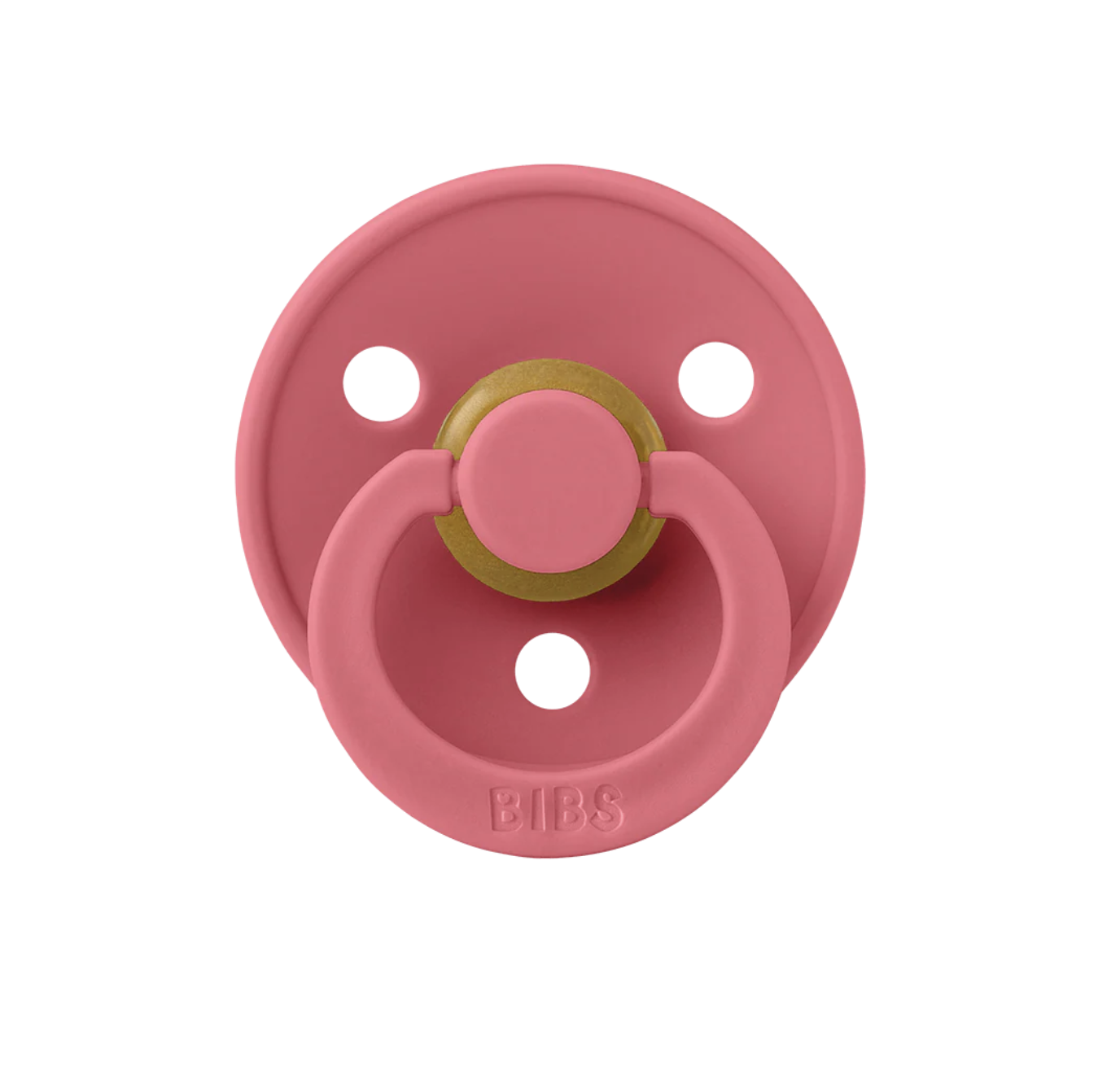 Bibs Colour Anatomik Damaklı Emzik – Coral, Size: 2 (6+ Ay)