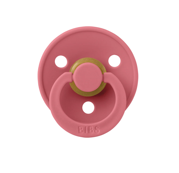 Bibs Colour Anatomik Damaklı Emzik – Coral, Size: 2 (6+ Ay)