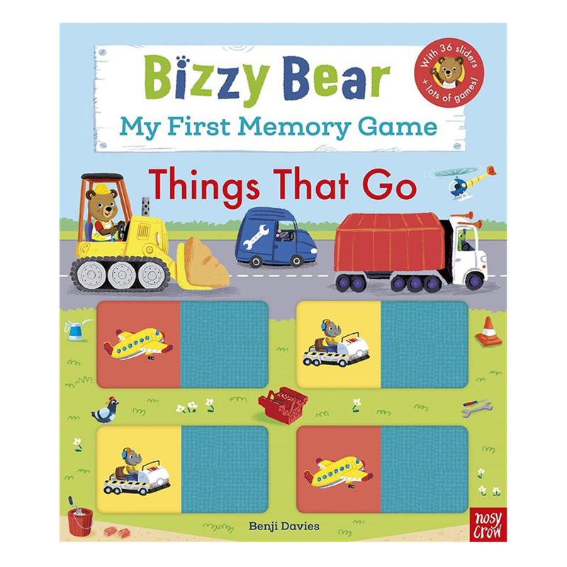 Bizzy Bear My First Memory Game Book - Things That