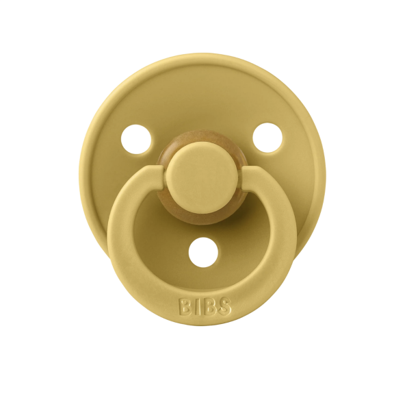 Bibs Colour Kauçuk Emzik – Mustard, Size: 1 (0-6 Ay)
