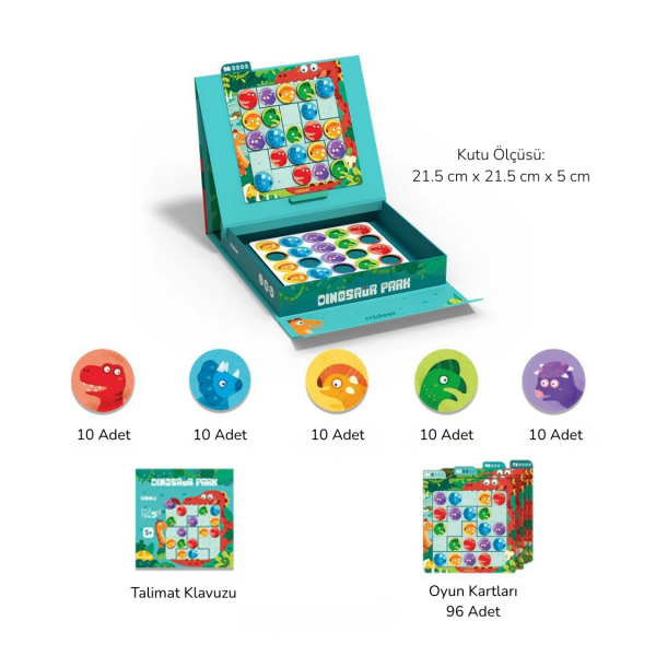 Mideer Sudoku Serisi- Dinozor Parkı