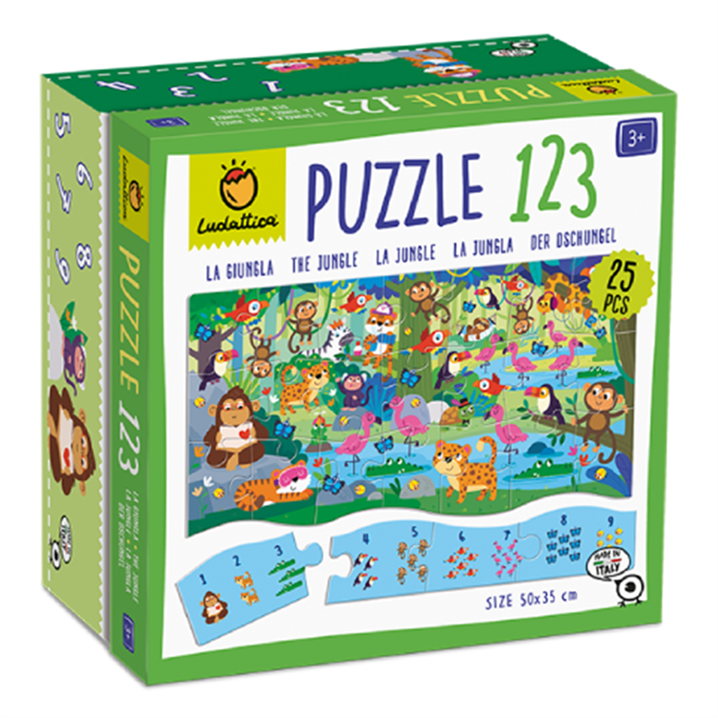 Puzzle 1 2 3 - Orman