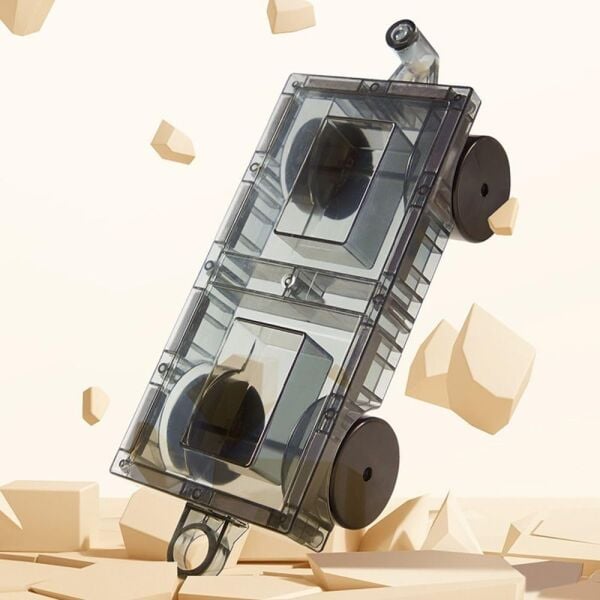 Mideer Renkli Magnetic Tiles - Küçük Mimar