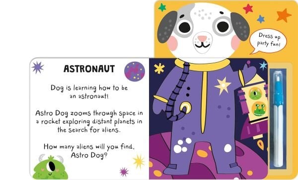 Sihirli Sulu Boya Kitabı - What Will You Wear