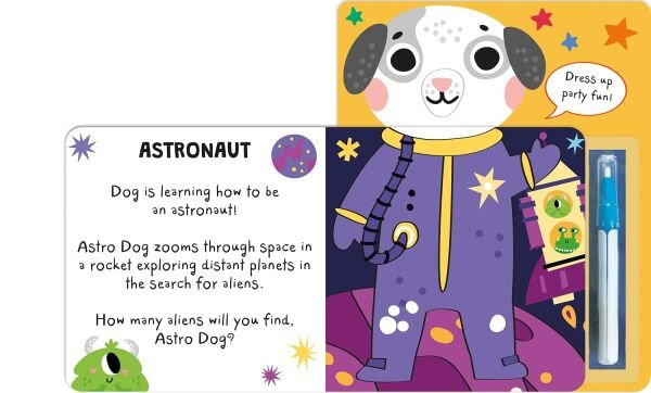 Sihirli Sulu Boya Kitabı - What Will You Wear