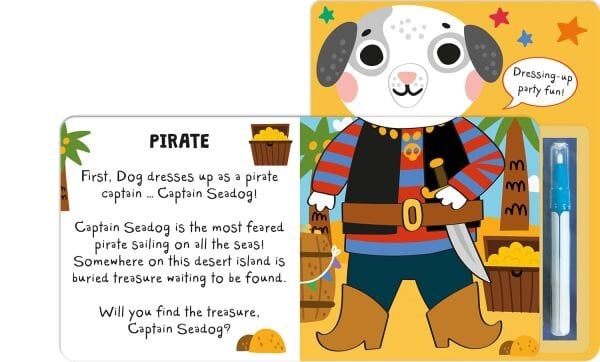 Sihirli Sulu Boya Kitabı - What Will You Wear