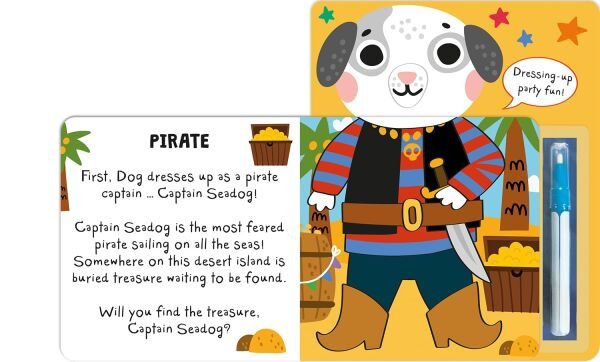 Sihirli Sulu Boya Kitabı - What Will You Wear