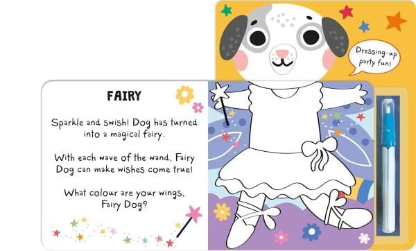 Sihirli Sulu Boya Kitabı - What Will You Wear