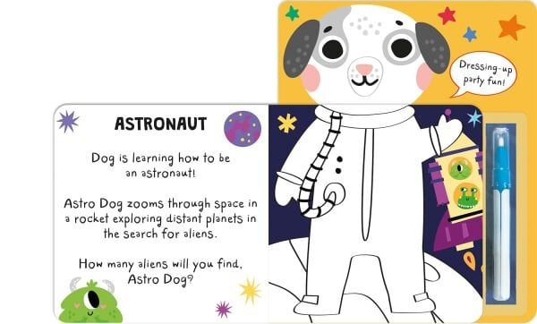 Sihirli Sulu Boya Kitabı - What Will You Wear