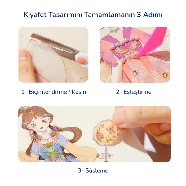 Mideer Giydirme Seti -  Kraliçe Kostümleri