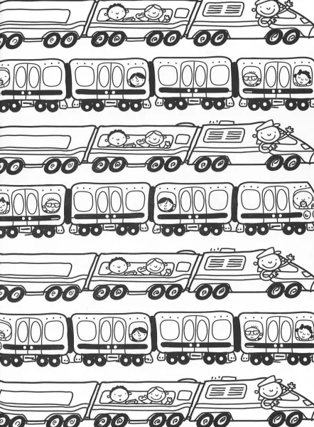 Things That Go – Etkinlik & Boyama Kitabı