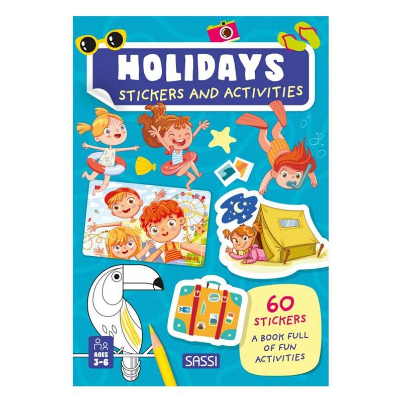 Sticker ve Aktivite Kitabı - Tatil Zamanı