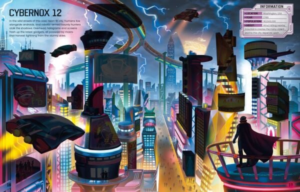 Build Your Own Futuristic Cities – Etkinlik & Çıkartma Kitabı