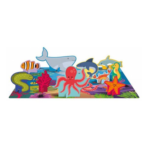 Read and Learn With the  Sea - Book and Puzzle