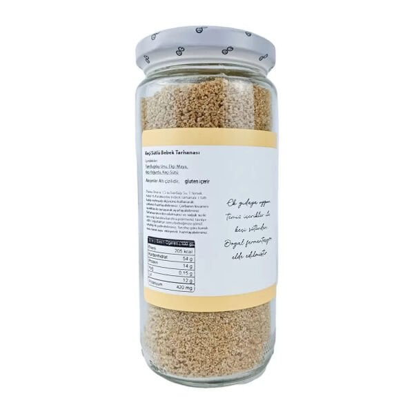 Keçi Sütlü Bebek Tarhanası - 300 Gr, +6 Ay