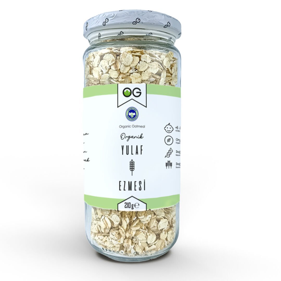 Organik Yulaf Ezmesi - 210 Gr, +6 Ay