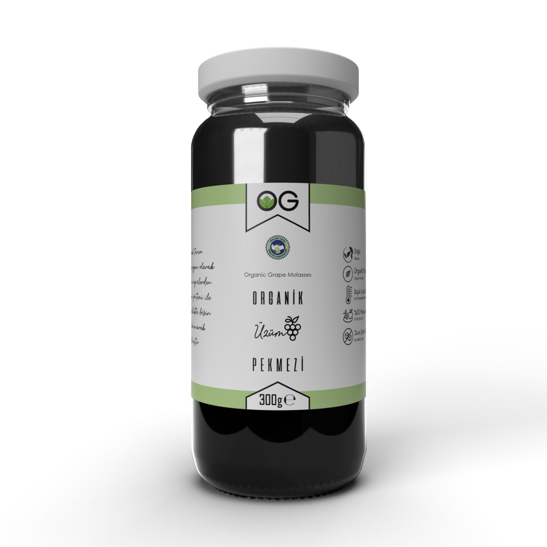 Organik Üzüm Pekmezi - 300 Gr