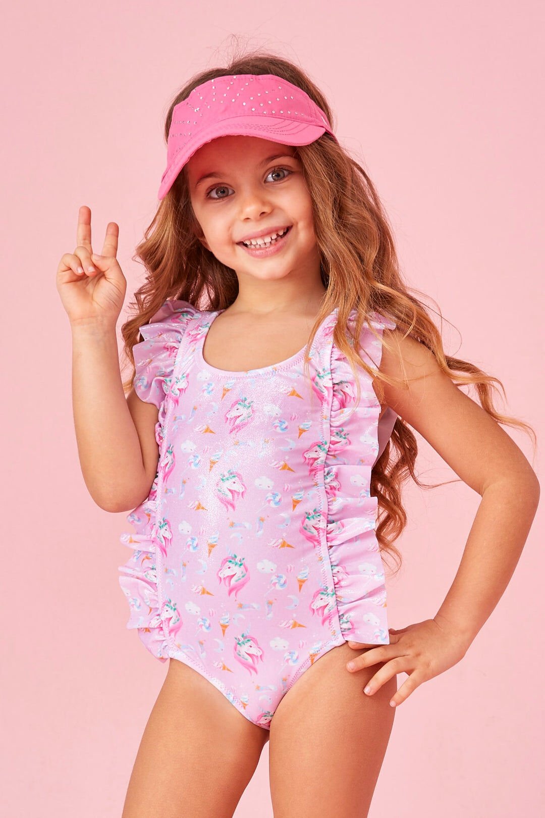 Miss Muse Unicorn in Wonderland Pink Ruffle Mayo
