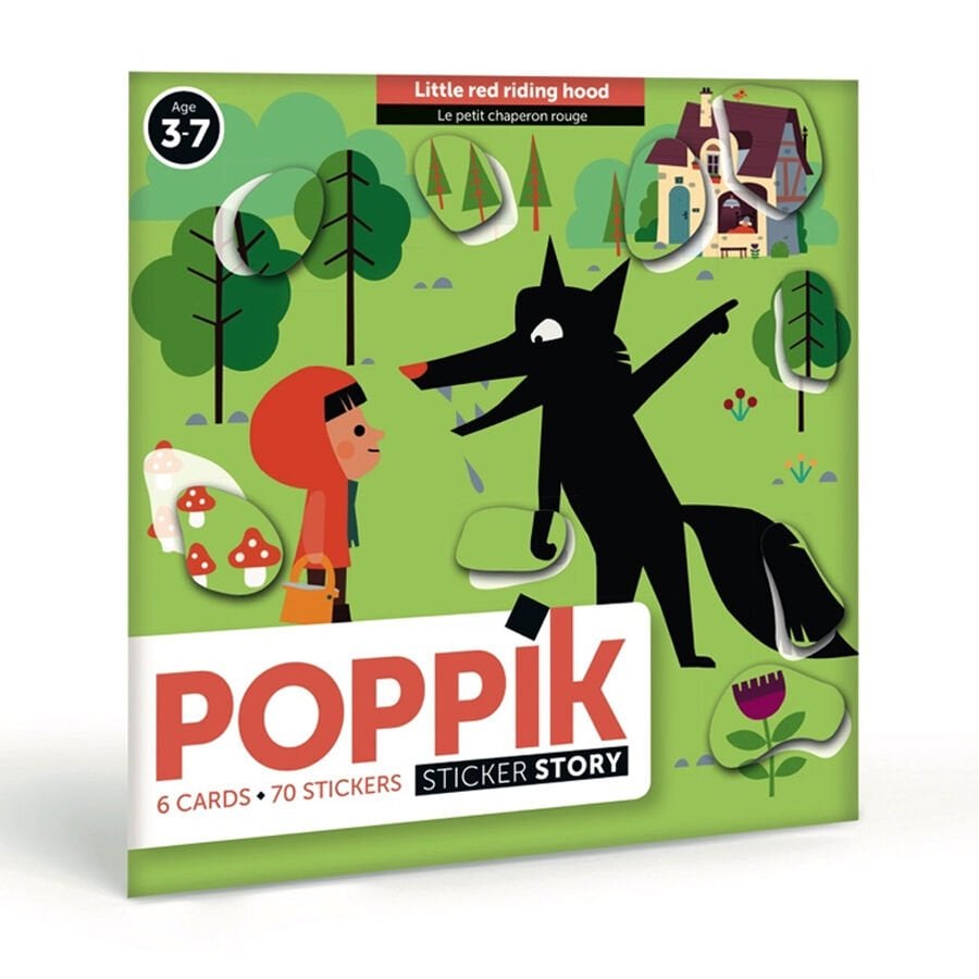 Sticker Story - Little Red Riding Hood