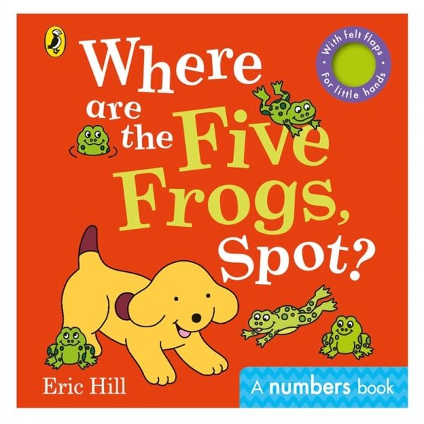 Where Are The Five Frogs- Spot