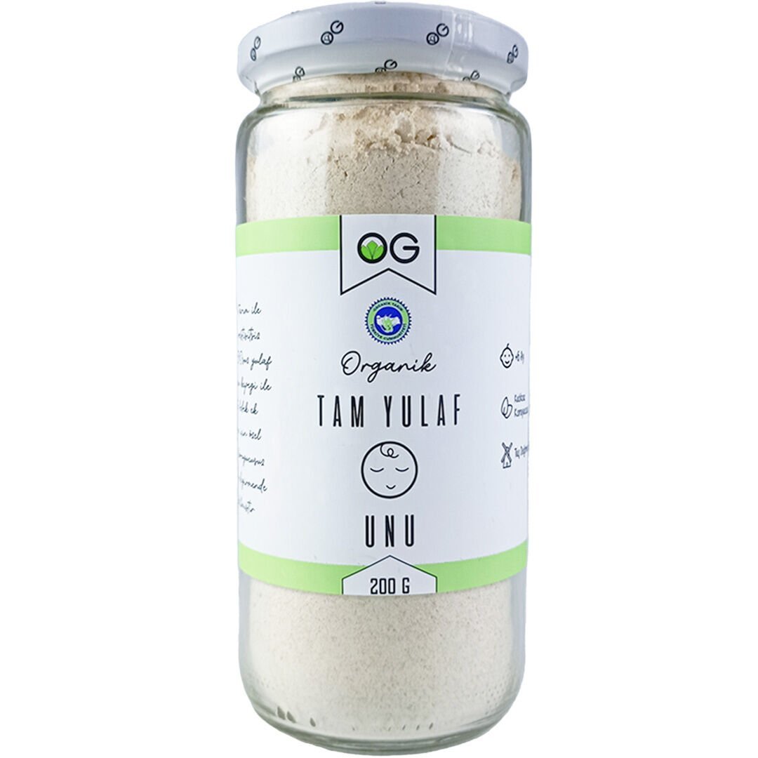 Organik Tam Yulaf Unu +6 Ay